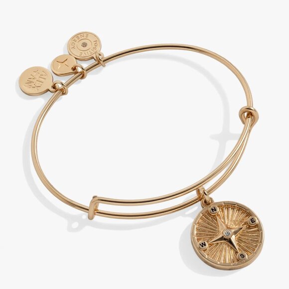 *NWT* Alex And Ani Compass Bracelet - Picture 1 of 8
